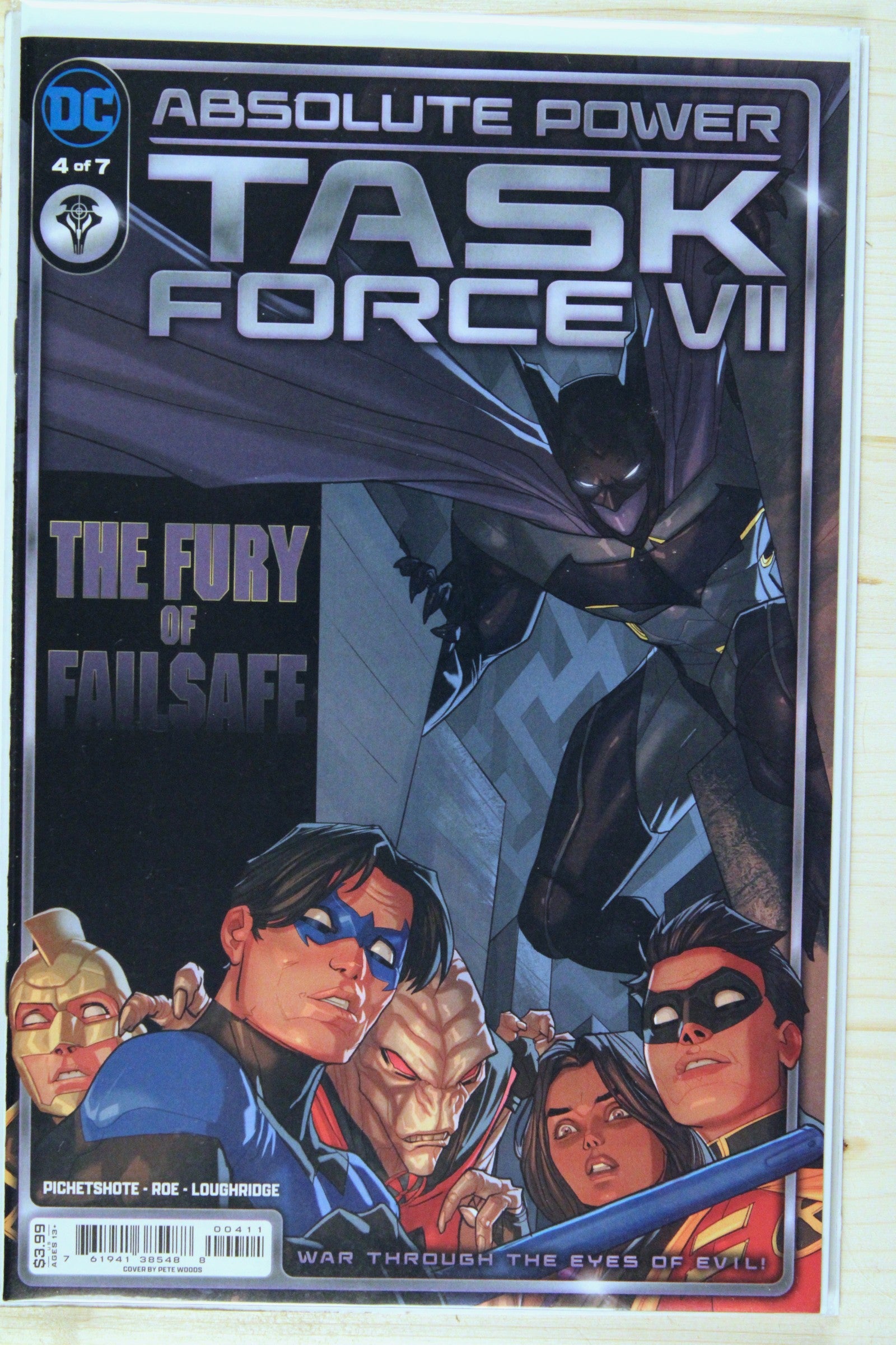 Absolute Power: Task Force VII #4 – DC (2024) 9.6 NM+ "Justice League" Absolute Power