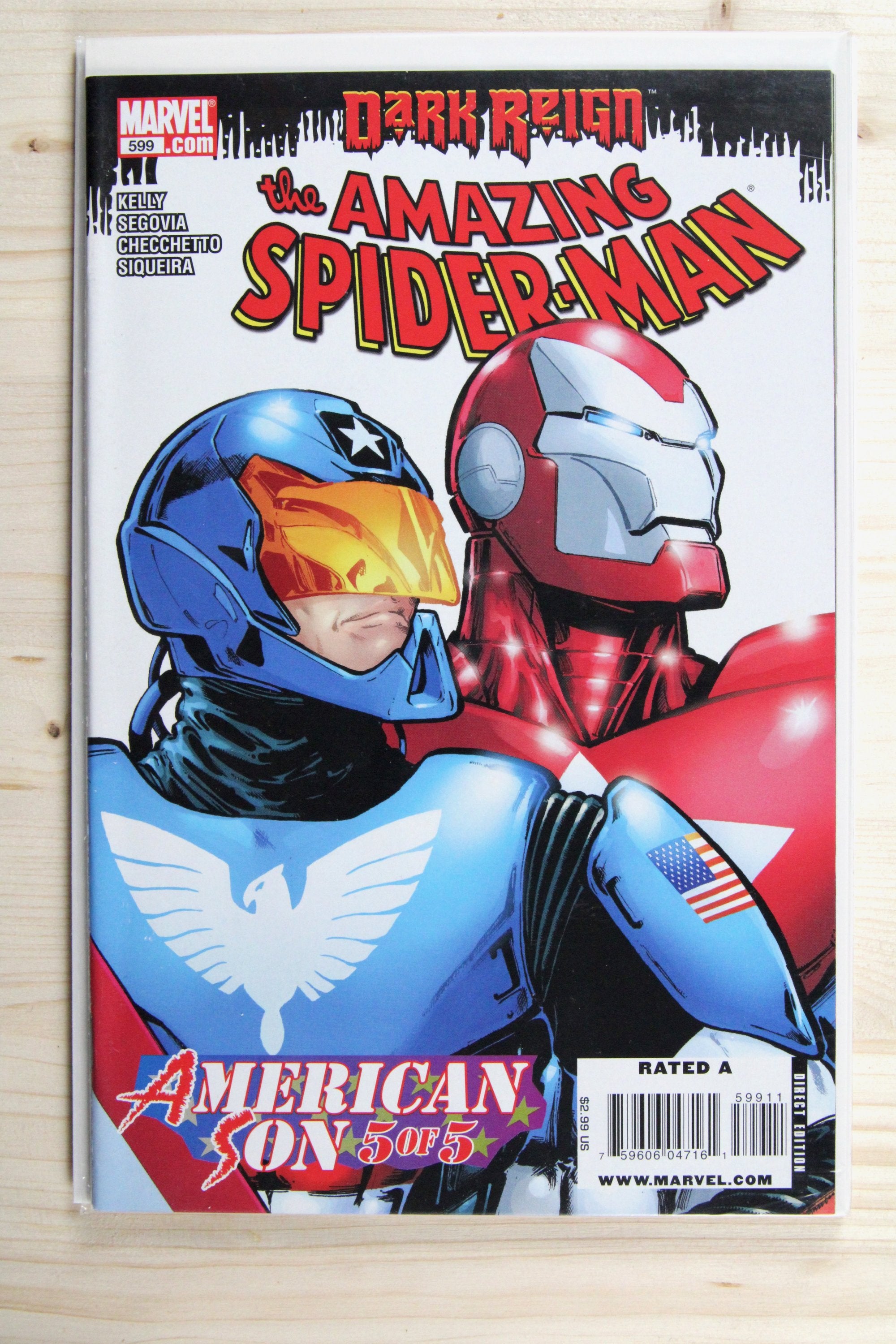 The Amazing Spider-Man #599 – Marvel (2009) 9.4 NM "Avengers" Dark Reign