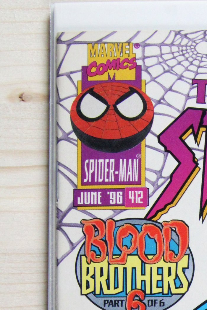 The Amazing Spider-Man #412 – Marvel (1996) 8.5 VF+ Blood Brothers