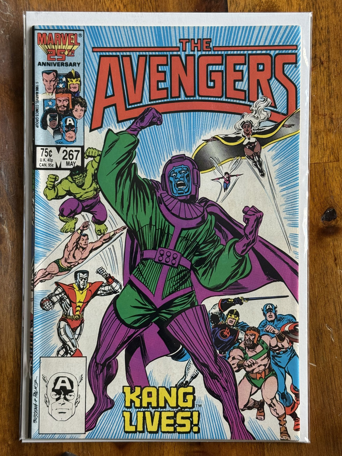 The Avengers #267 – Marvel (1986) 9.2 NM- Once and Future Kang