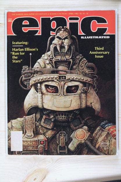 Epic Illustrated #11 – Marvel (1982) 9.4 NM
