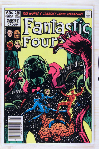 Fantastic Four #256 – Marvel (1983) 7.5 VF- Annihilation Gambit | John Byrne story | Newsstand Edition