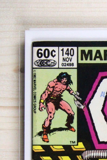 Conan the Barbarian #140 – Marvel (1982) 8.5 VF+ Newsstand Edition