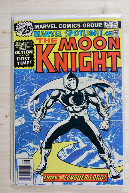 Marvel Spotlight on The Moon Knight #28 – Marvel (1983) 8.5 VF+