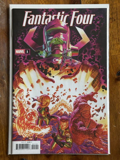 Fantastic Four #1 Alex Ross Variant – Marvel (2025) 9.6 NM+