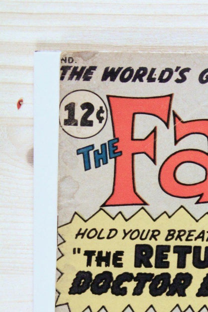 Fantastic Four #10 – Marvel (1963) 4.0 VG Jack Kirby art | Stan Lee story