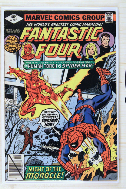 Fantastic Four #207 – Marvel (1979) 7.0 FN/VF Joe Sinnott cover