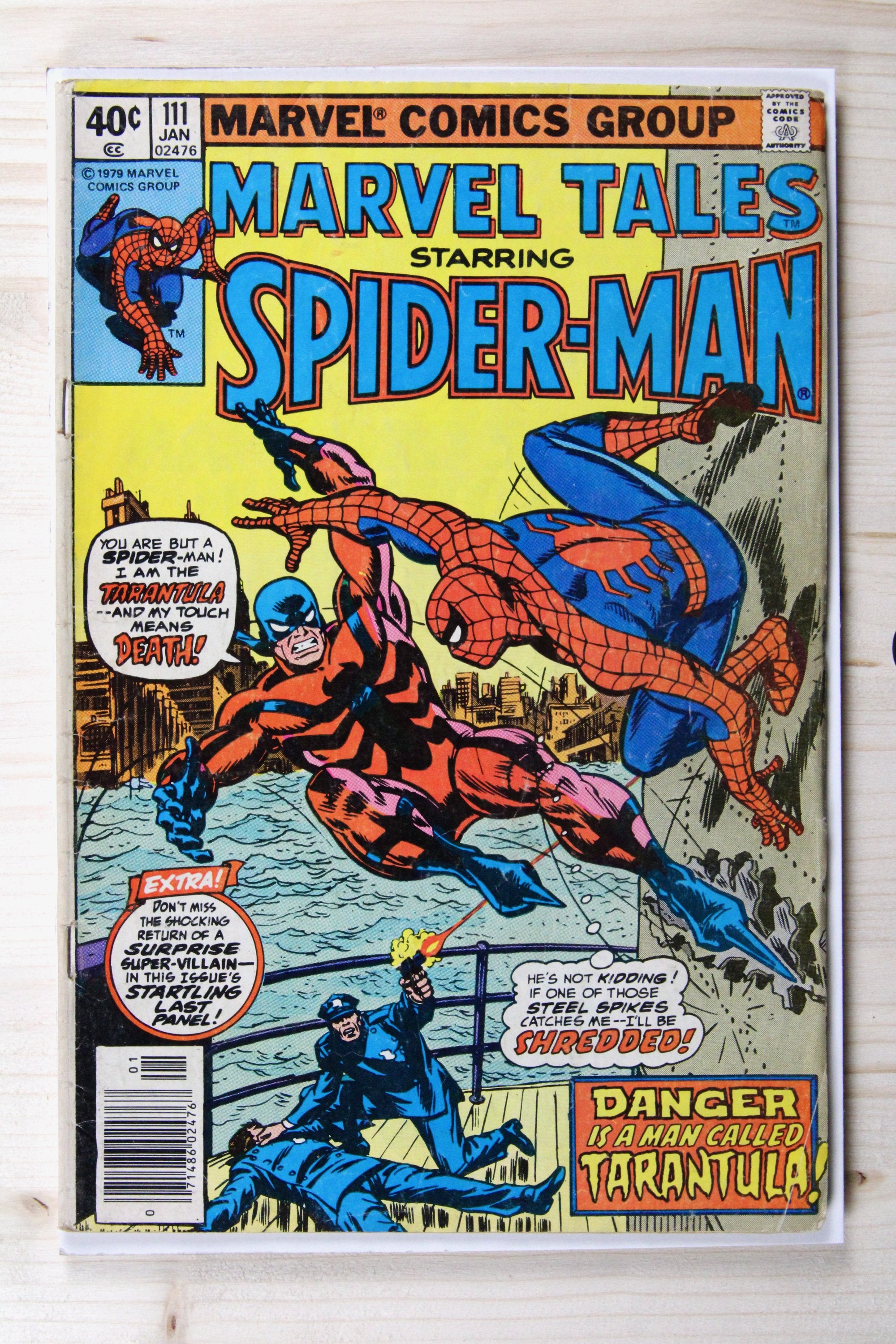 Marvel Tales #111 – Marvel (1980) 4.5 VG+ John Romita art | Tarantula