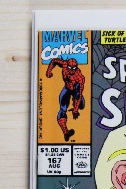 The Spectacular Spider-Man #167 – Marvel (1990) 9.0 VF/NM