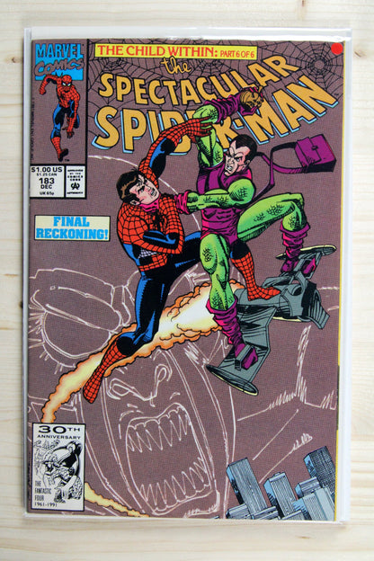 The Spectacular Spider-Man #183 – Marvel (1991) 9.2 NM-