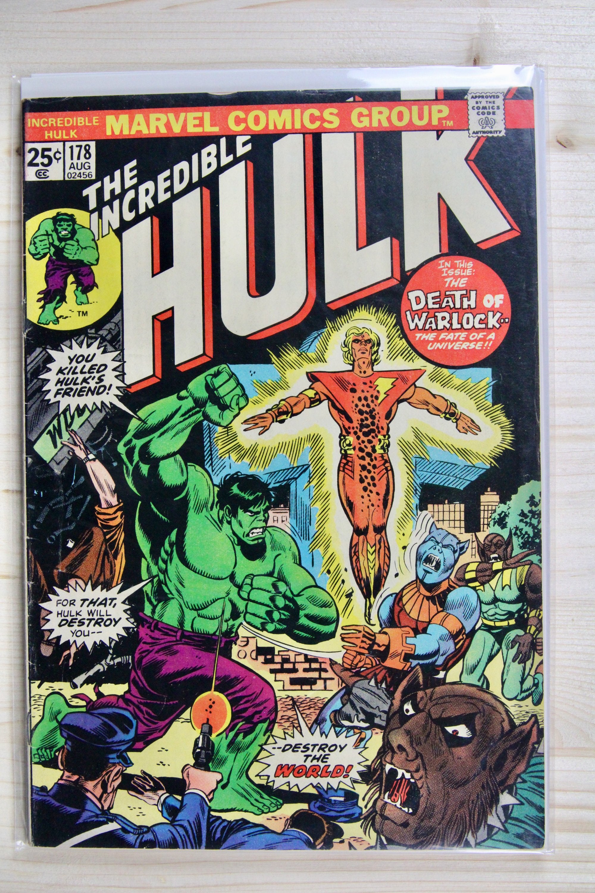 The Incredible Hulk #178 – Marvel (1974) 5.0 VG/FN