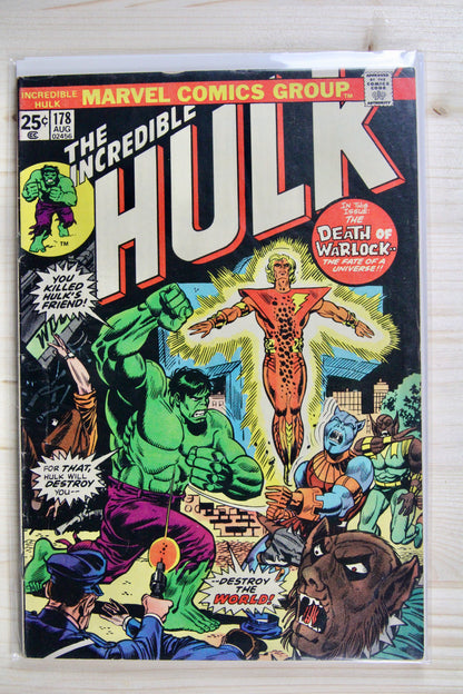 The Incredible Hulk #178 – Marvel (1974) 5.0 VG/FN