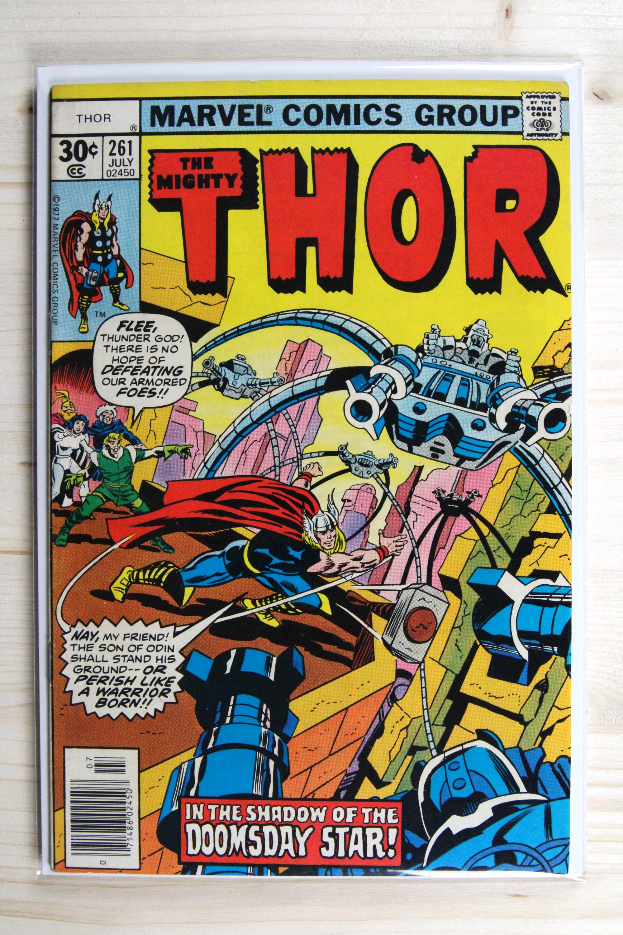 Thor #261 – Marvel (1977) 8.0 VF The Quest for Odin