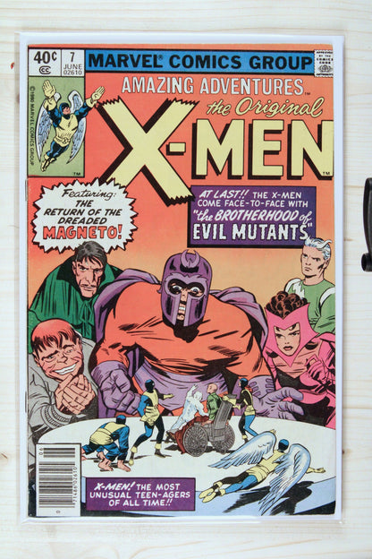 Amazing Adventures: The Original X-Men #7 – Marvel (1980) 8.0 VF Newsstand Edition