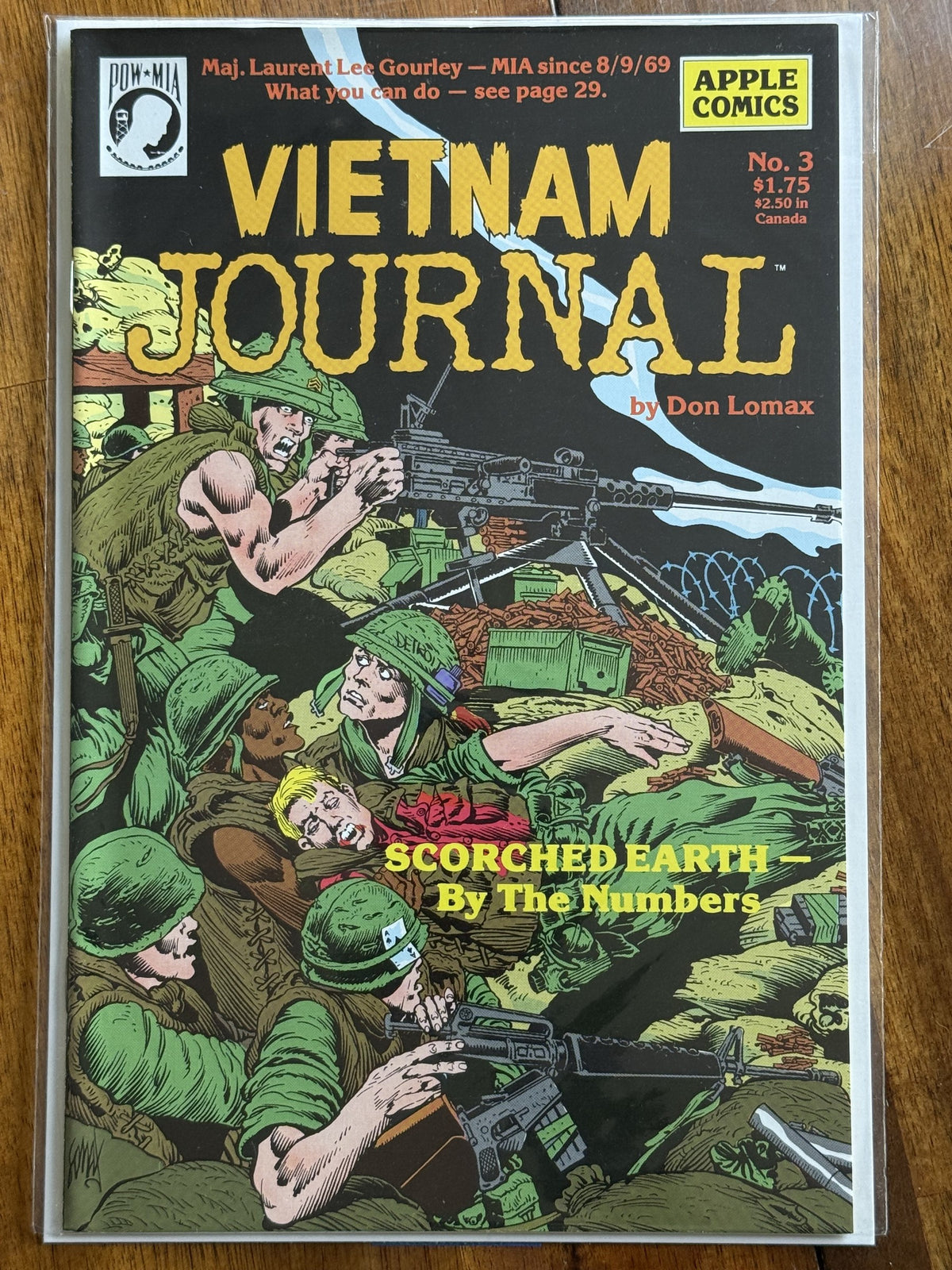 Vietnam Journal #3 – Apple (1988) 9.2 NM-