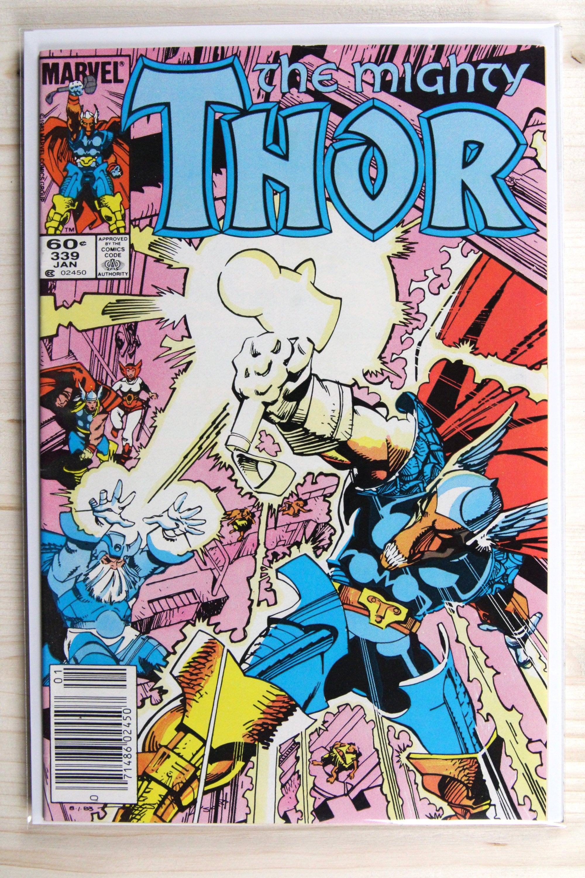 Thor #339 – Marvel (1984) 8.5 VF+ Newsstand