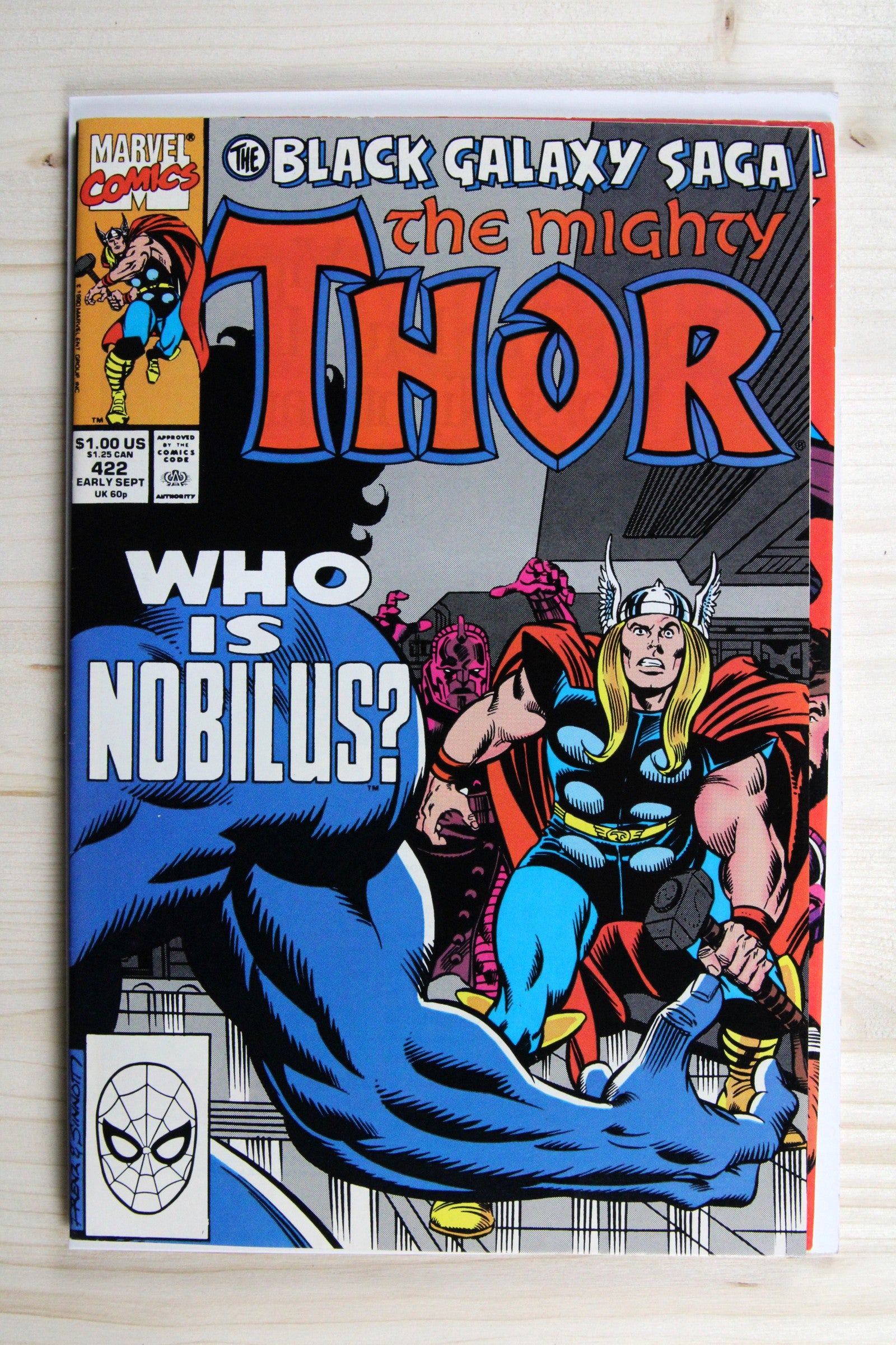 The Mighty Thor #422 – Marvel (1990) 9.0 VF/NM Joe Sinnott