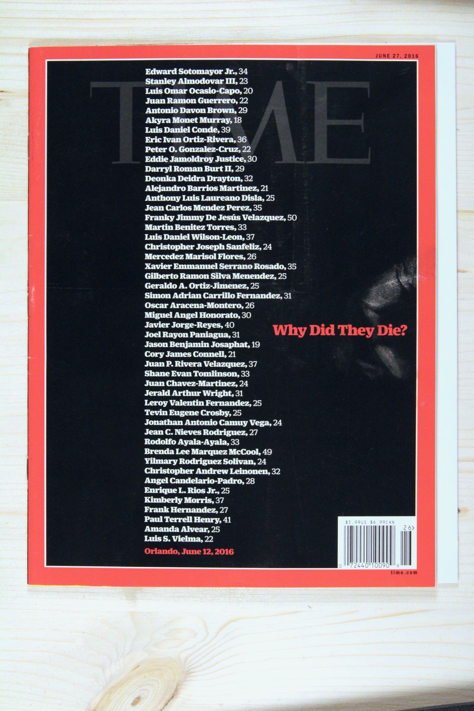 TIME #? – Time Magazine (2016)