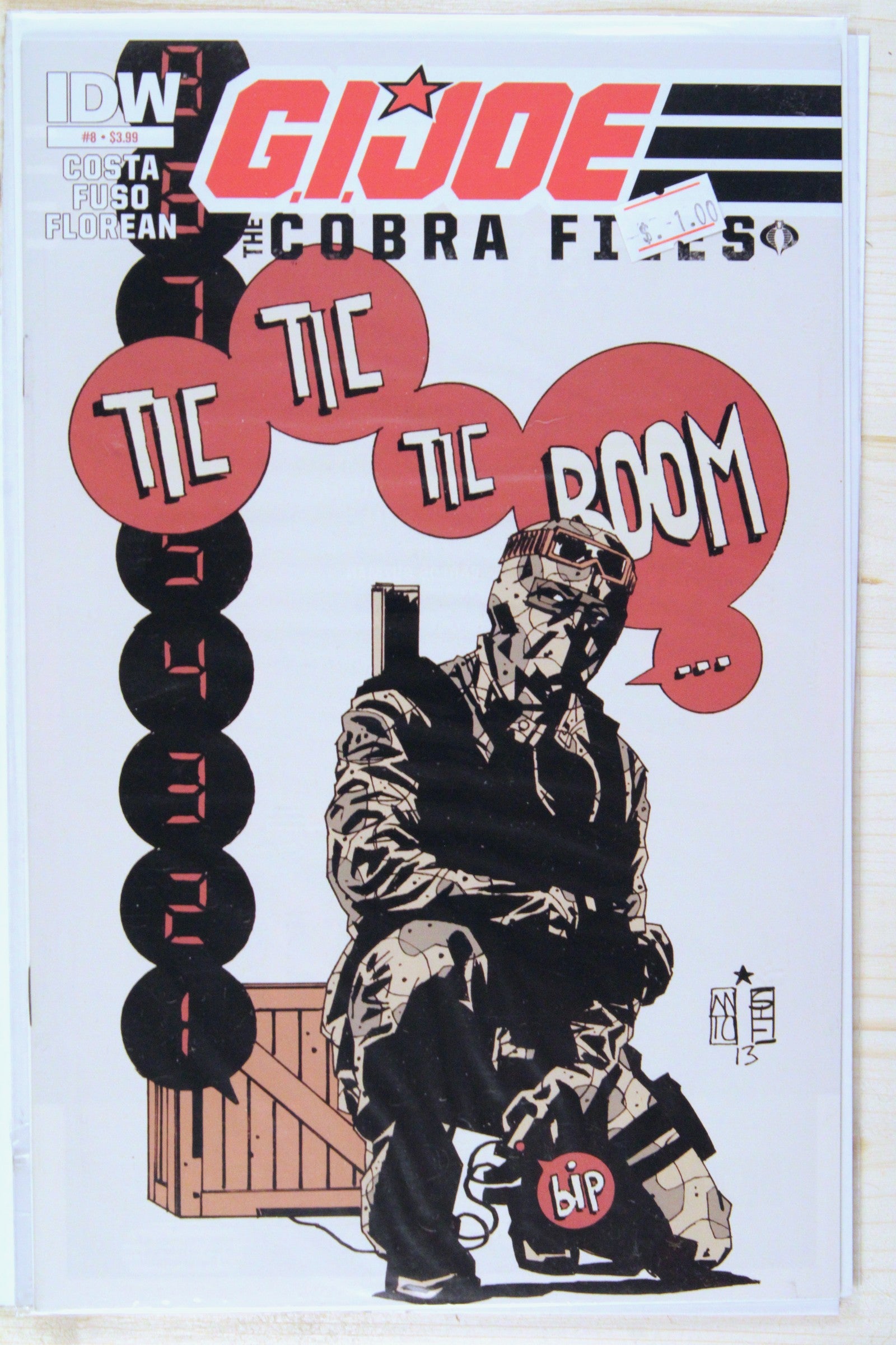 G.I. Joe: The Cobra Files #8 – IDW Publishing (2013) 9.4 NM