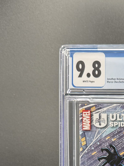 Ultimate Spider-Man #1 – Marvel (2024) CGC 9.8 NM/MT Jonathan Hickman story | Checchetto Variant Cover C