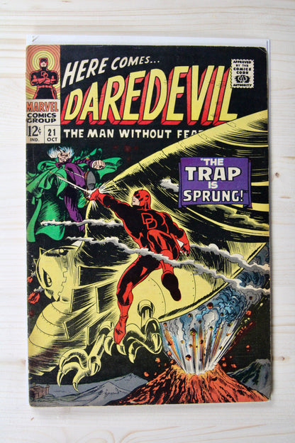 Daredevil #21 – Marvel (1966) 4.5 VG+ Stan Lee story