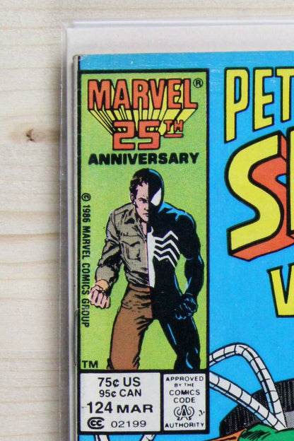 Peter Parker, the Spectacular Spider-Man #124 – Marvel (1987) 6.5 FN+