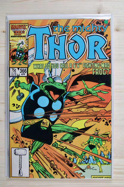 The Mighty Thor #366 – Marvel (1986) 9.0 VF/NM