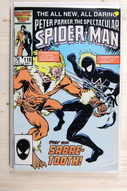 Peter Parker, the Spectacular Spider-Man #116 – Marvel (1986) 8.5 VF+