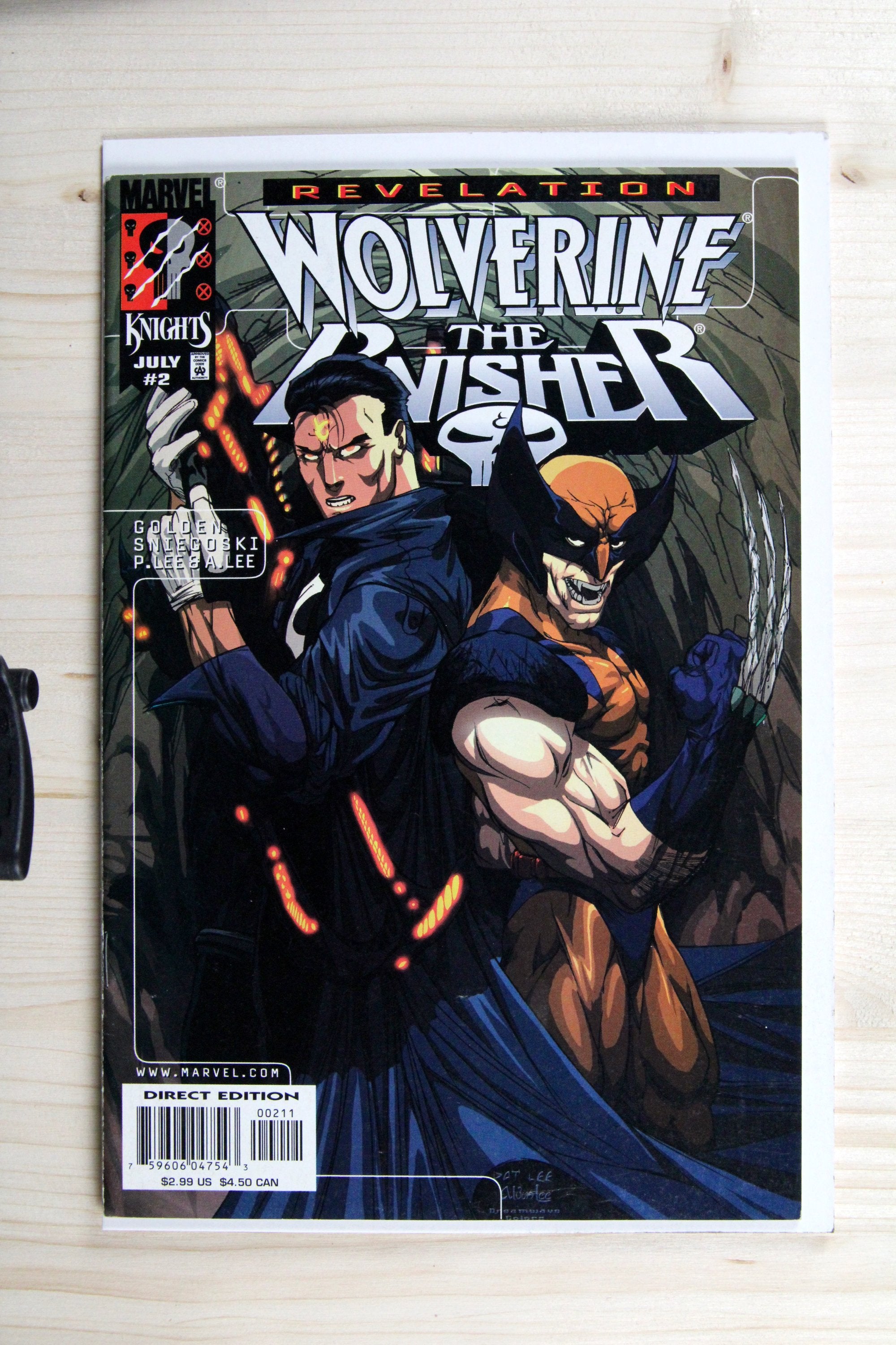 Wolverine/Punisher Revelation #2 – Marvel (1999) 9.4 NM