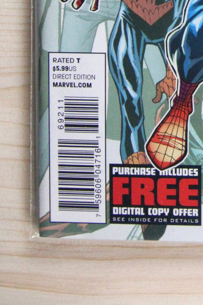 The Amazing Spider-Man #692 – Marvel (2012) 9.4 NM Alpha | Klaus Janson art