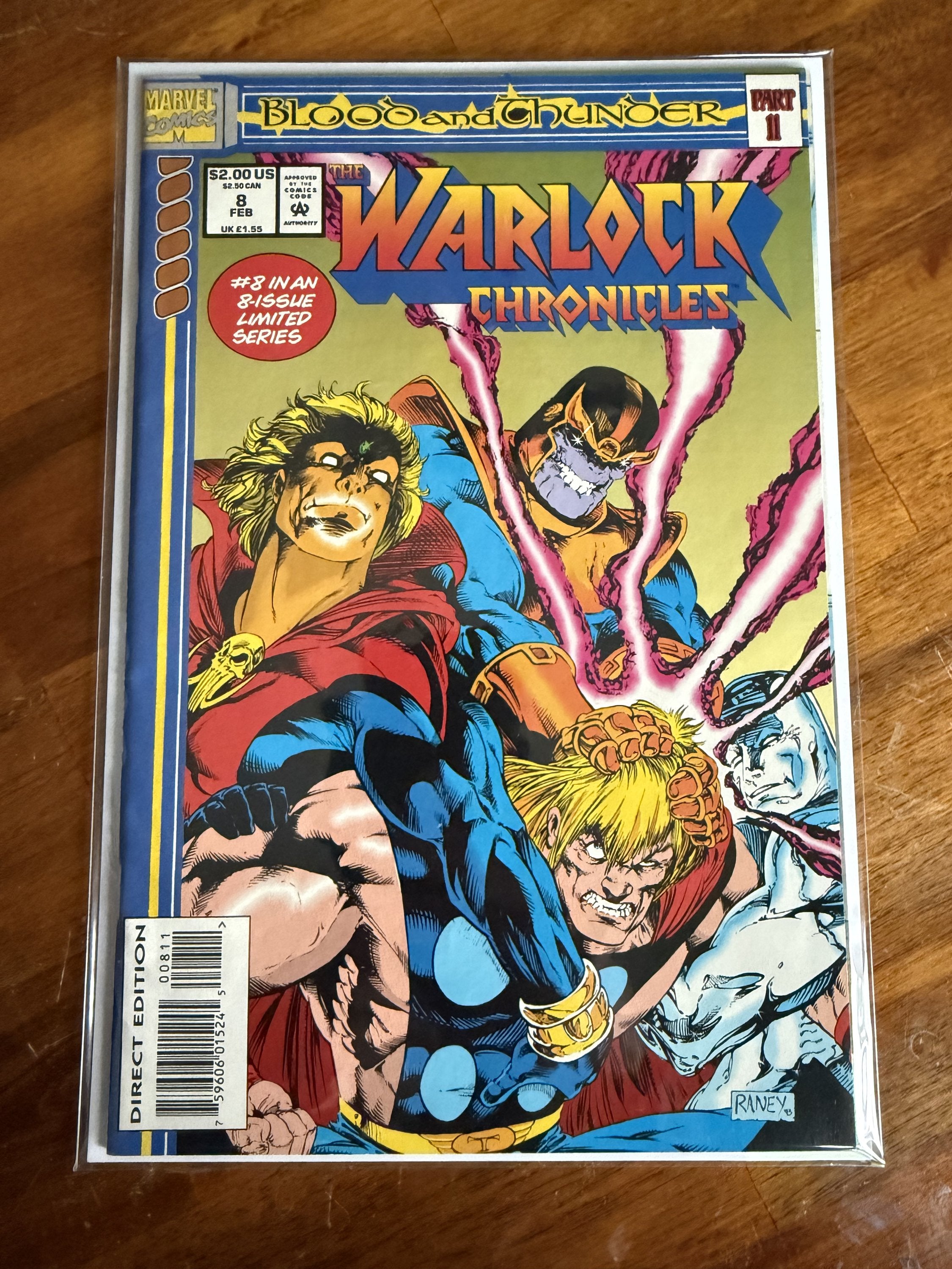 Warlock Chronicles #1-8 – Marvel (1993) Full Series
