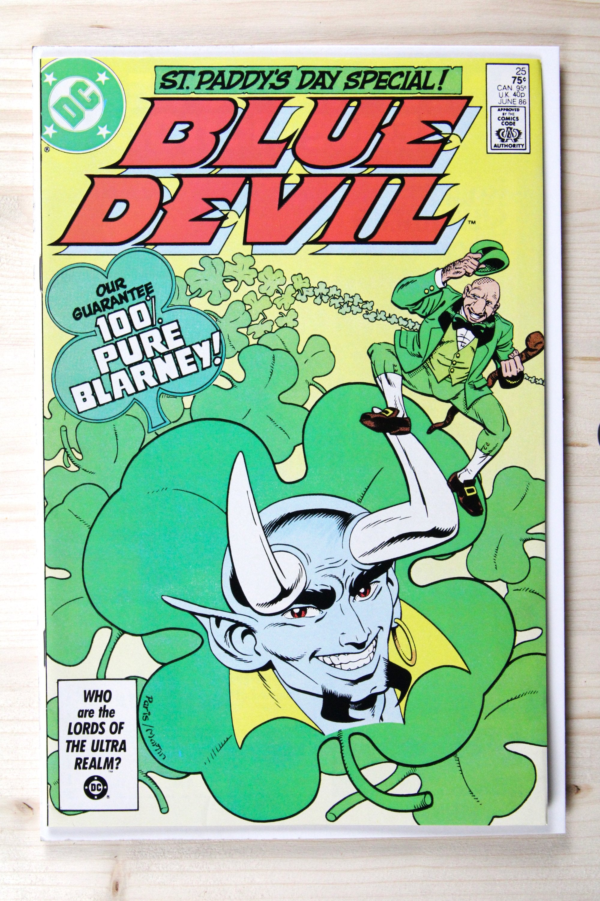 Blue Devil #25 – DC (1986) 7.5 VF-