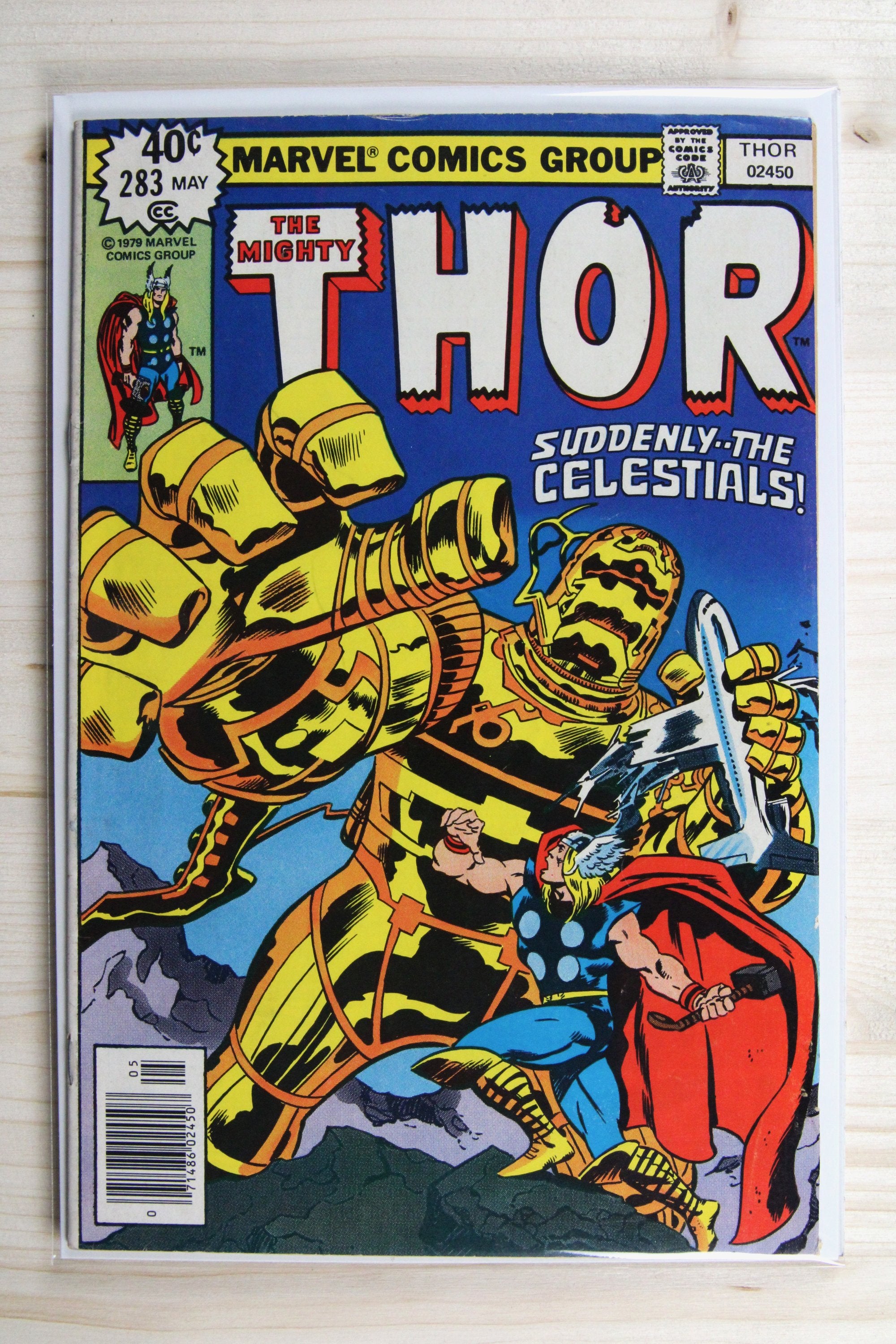 Thor #283 – Marvel (1979) 7.5 VF- Eternals Saga