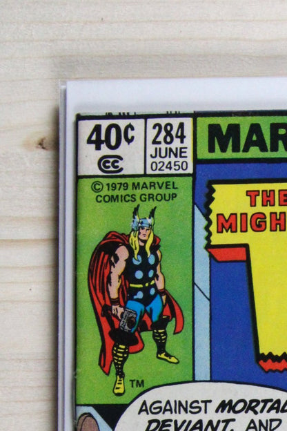 Thor #284 – Marvel (1979) 8.0 VF Eternals Saga