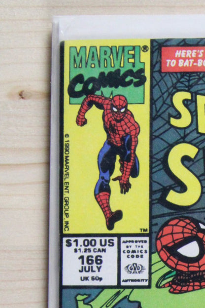 The Spectacular Spider-Man #166 – Marvel (1990) 9.0 VF/NM