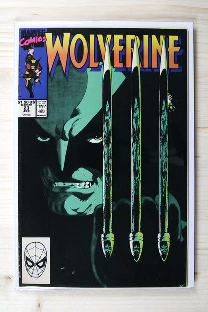 Wolverine #23 – Marvel (1990) 8.5 VF+ John Byrne art