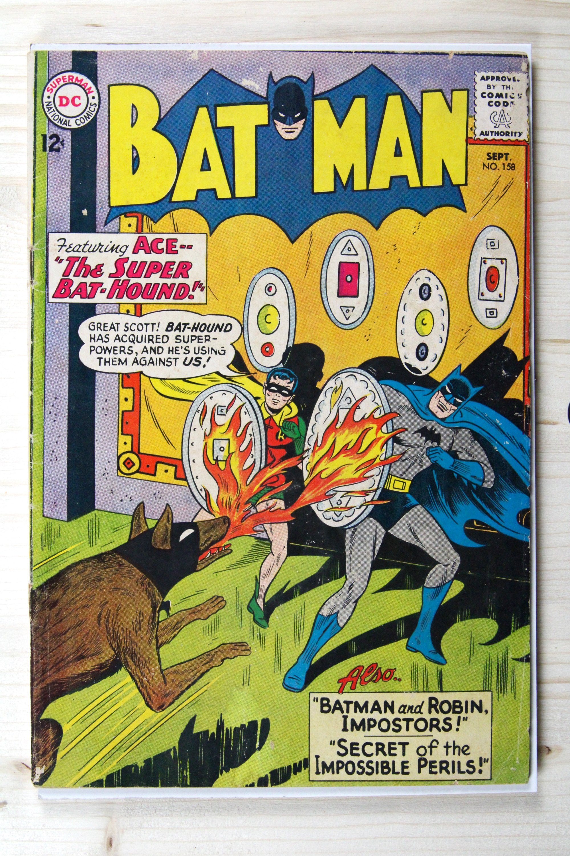 Batman #158 – DC (1963) 3.5 VG-