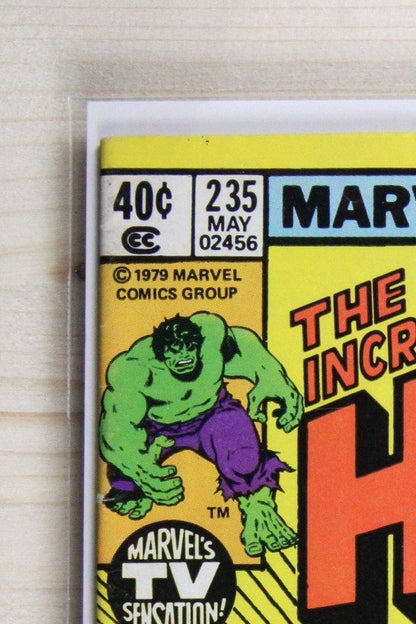 The Incredible Hulk #235 – Marvel (1979) 8.0 VF Steve Ditko cover | Newsstand Edition