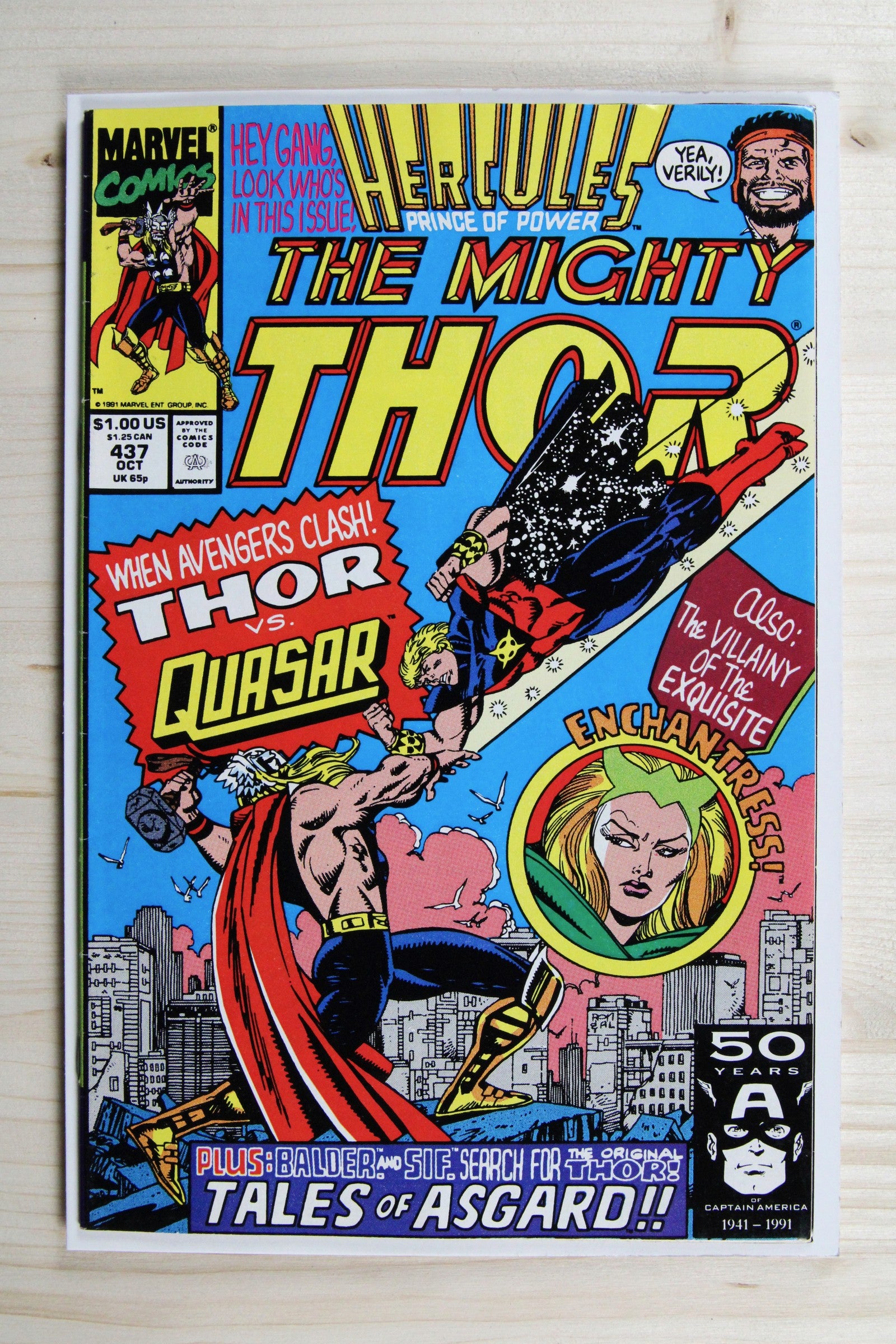 The Mighty Thor #437 – Marvel (1991) 8.5 VF+