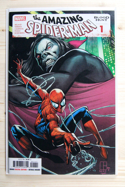 The Amazing Spider-Man: Blood Hunt #1 – Marvel (2024) 9.6 NM+