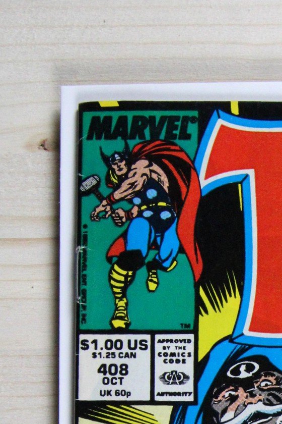 The Mighty Thor #408 – Marvel (1989) 8.0 VF Joe Sinnott