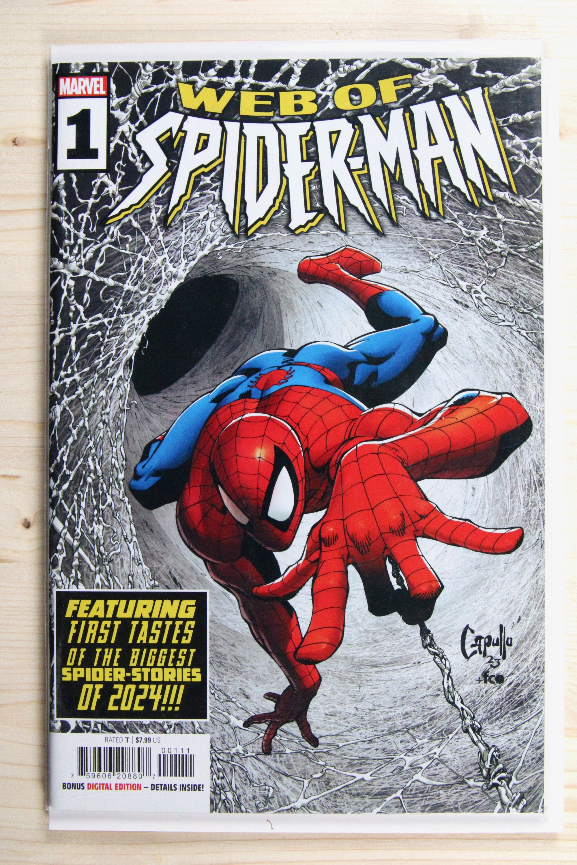 Web of Spider-Man #1 – Marvel (2024) 9.6 NM+ Greg Capullo cover