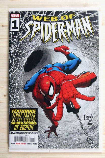 Web of Spider-Man #1 – Marvel (2024) 9.6 NM+ Greg Capullo cover