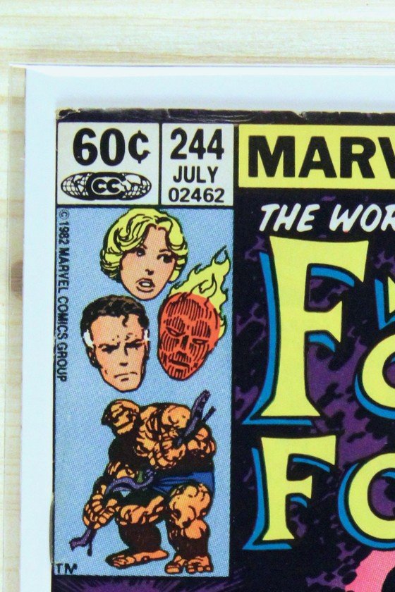 Fantastic Four #244 – Marvel (1982) 7.5 VF- John Byrne story | Newsstand Edition