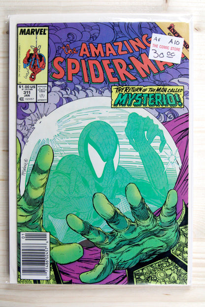 The Amazing Spider-Man #311 – Marvel (1989) 9.2 NM- Newsstand