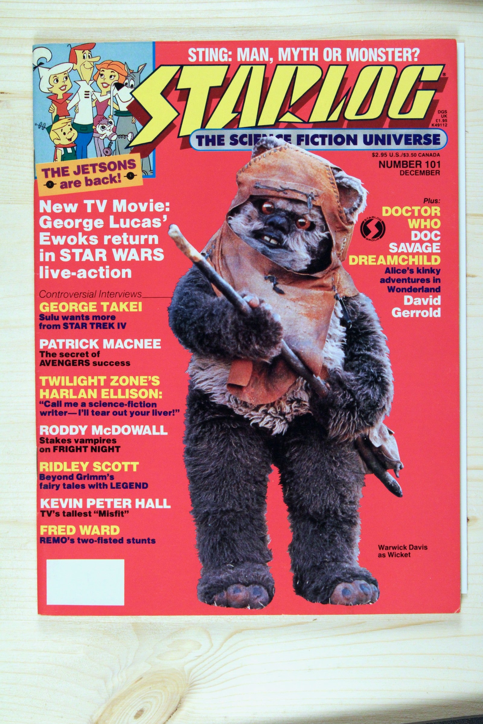 Starlog #101 Star Wars Ewok Cover – (1985)