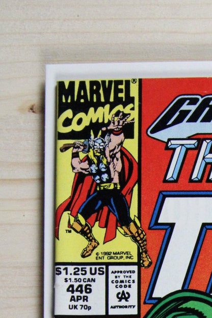The Mighty Thor #446 – Marvel (1992) 9.0 VF/NM "Avengers" Operation: Galactic Storm