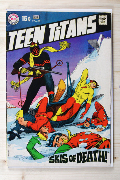 Teen Titans #24 – DC (1969) 5.0 VG/FN "Teen Titans/Outsiders" Insiders | Geoff Johns story