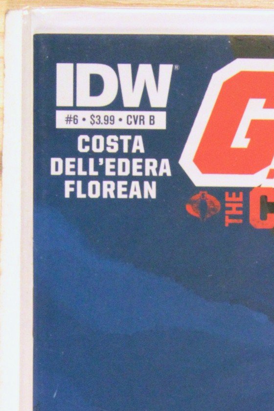 G.I. Joe: The Cobra Files #6 – IDW Publishing (2013) 9.4 NM Cover B Variant