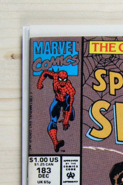 The Spectacular Spider-Man #183 – Marvel (1991) 9.2 NM-